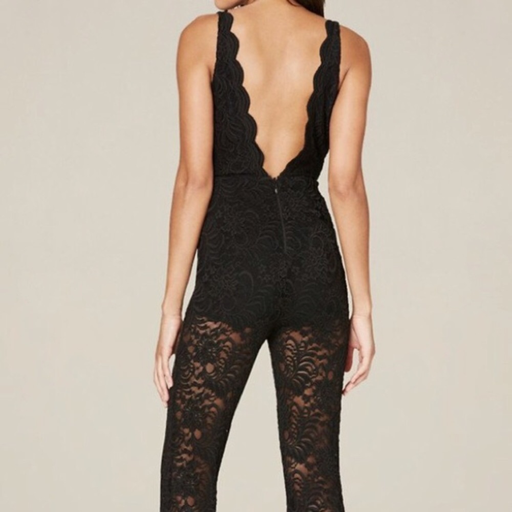 Black lace jumpsuit